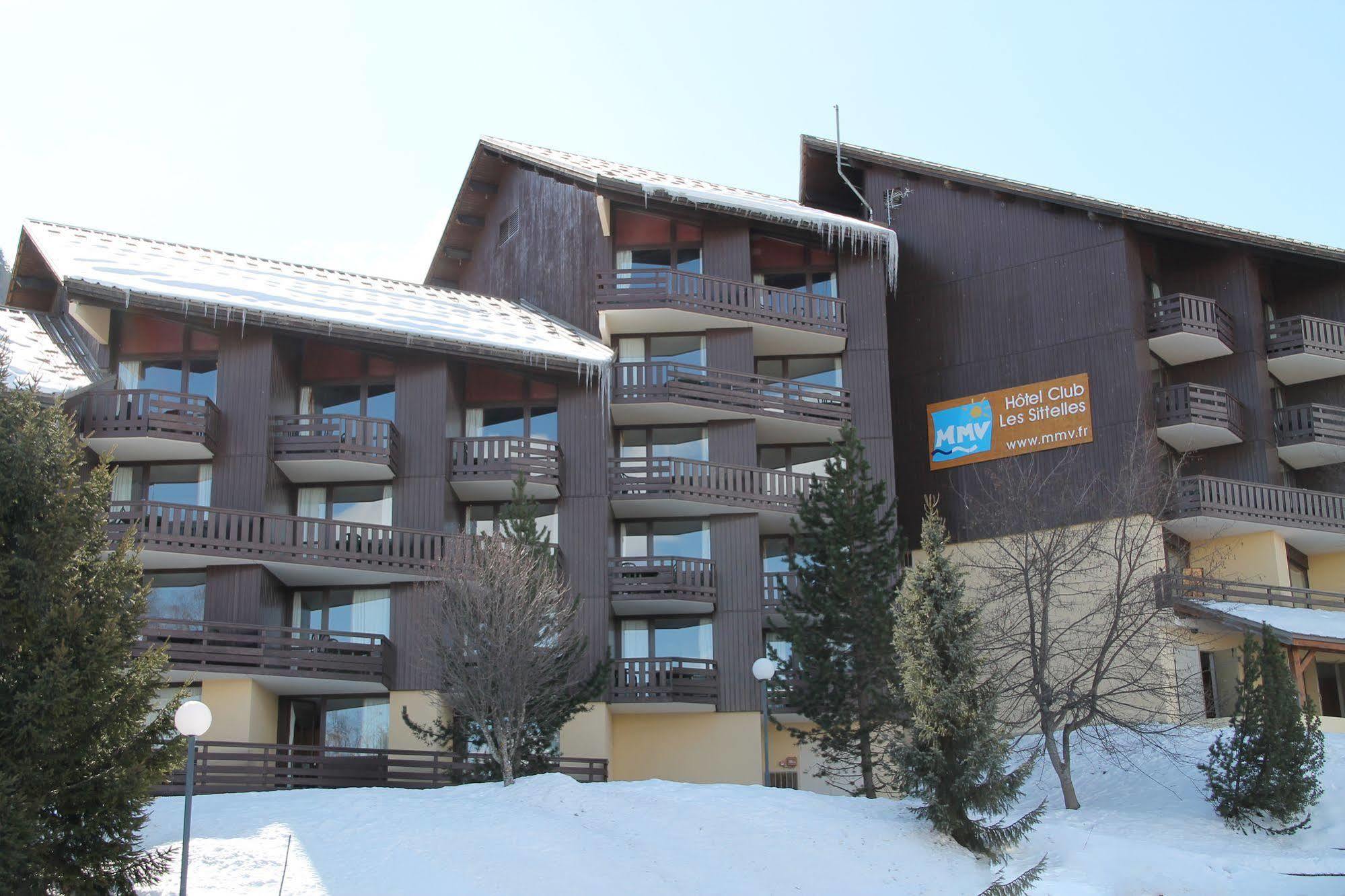 Hotel Club Les Sittelles La Plagne Exterior foto